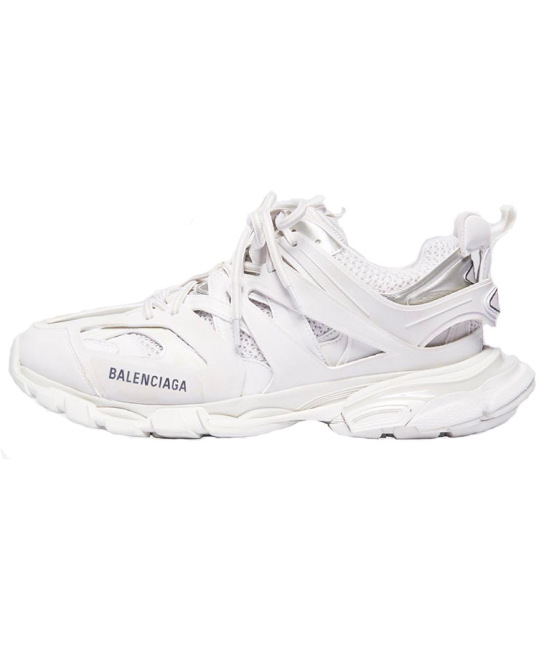 BALENCIAGA Белые низкие кроссовки / кеды, фото 6