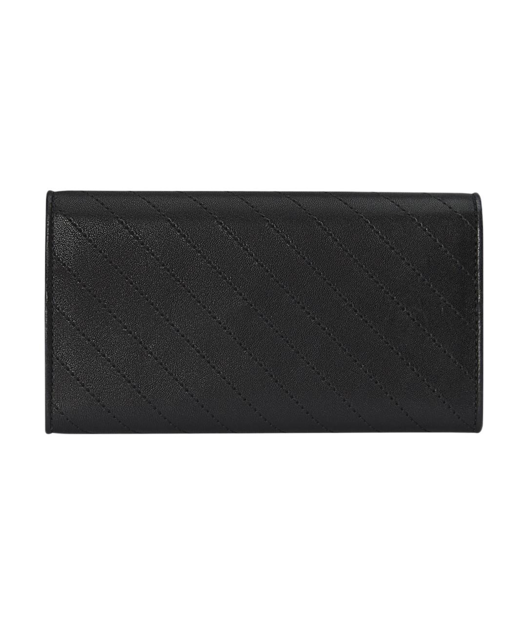 GUCCI Черный кожаный кошелек, фото 3