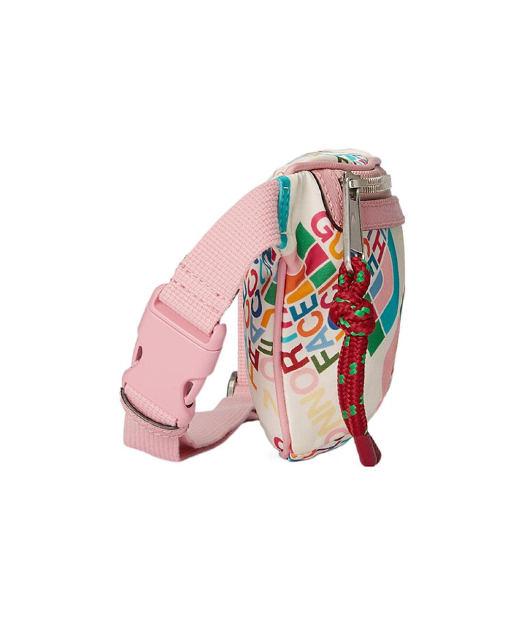 GUCCI Розовая поясная сумка, фото 3
