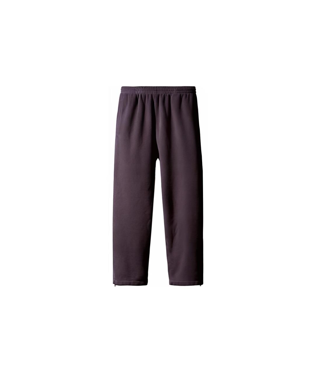 YEEZY Черные прямые брюки, фото 1