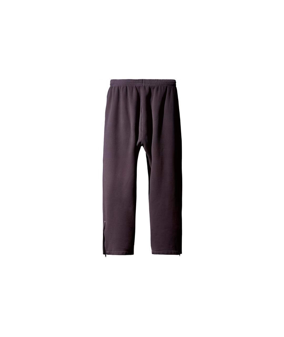 YEEZY Черные прямые брюки, фото 2