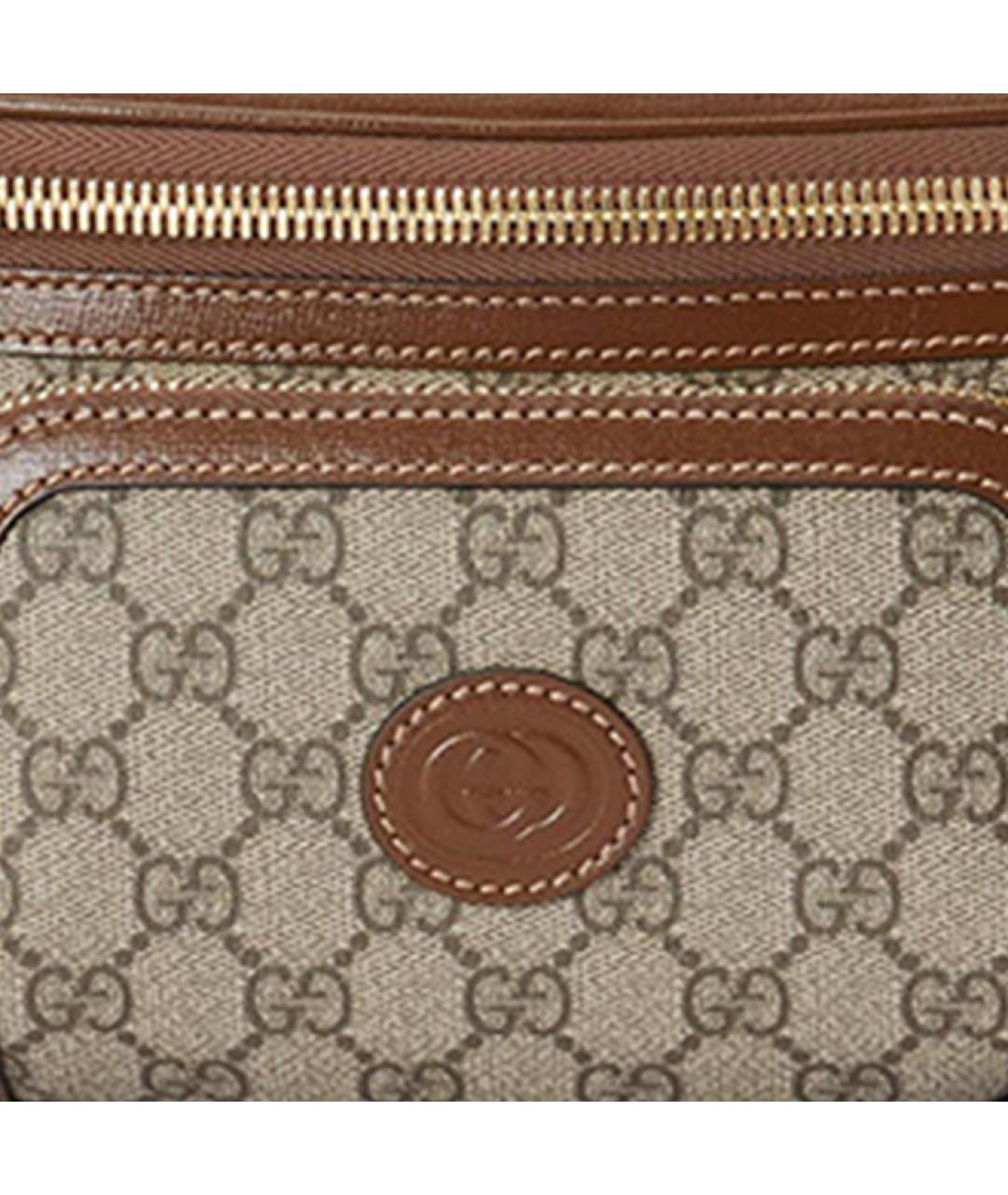 GUCCI Коричневая поясная сумка, фото 9