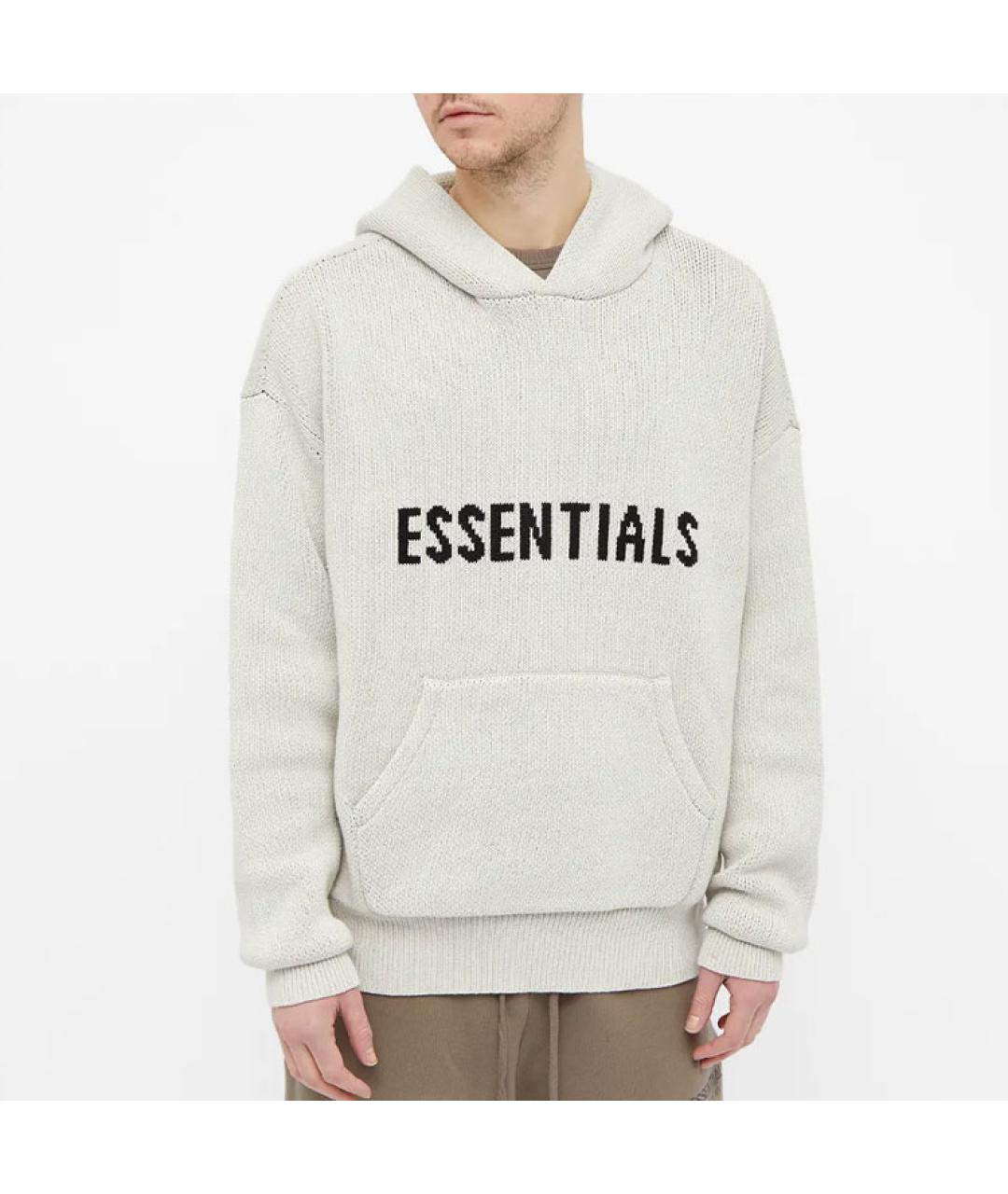 FEAR OF GOD ESSENTIALS Серый джемпер / свитер, фото 3