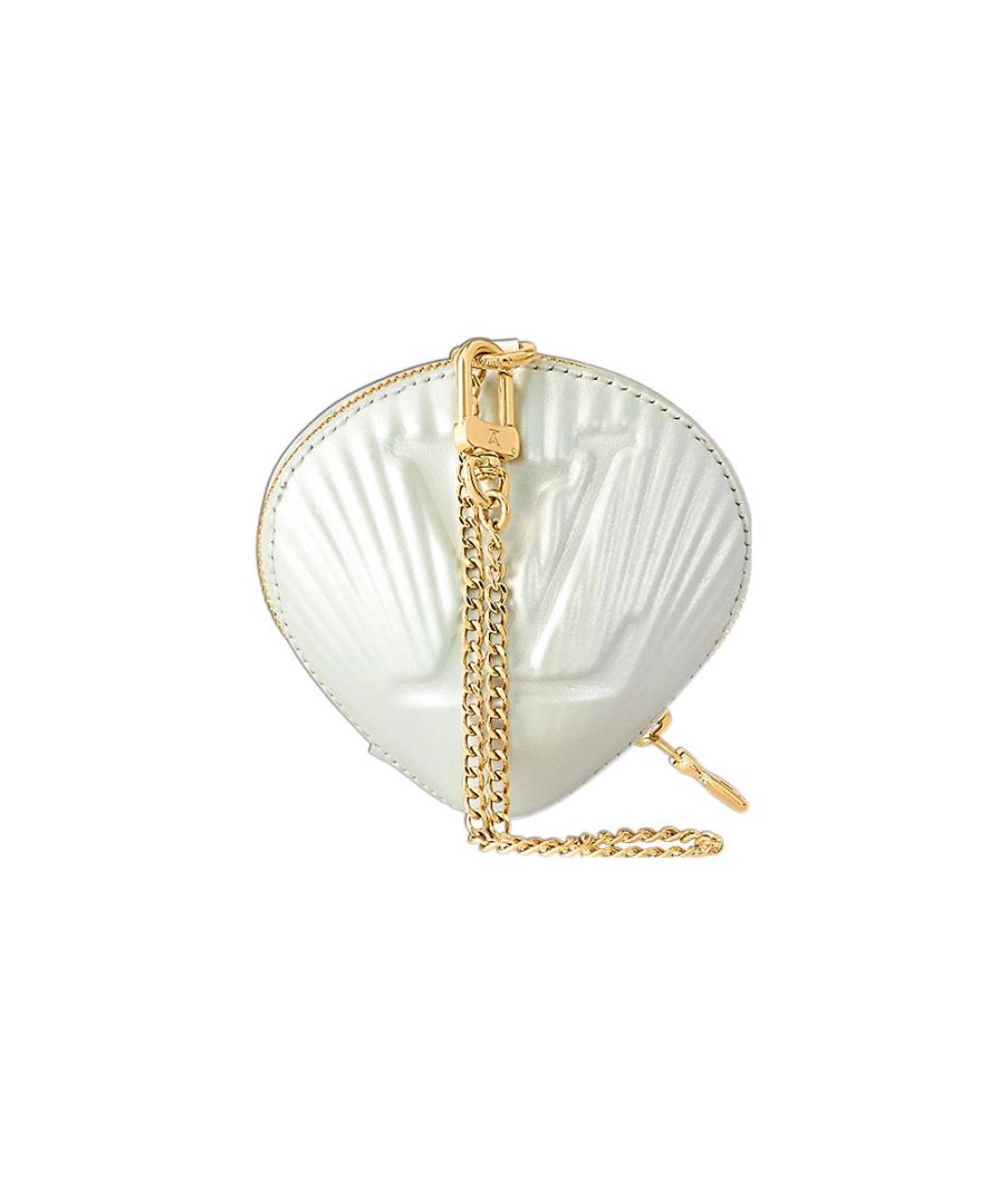 LOUIS VUITTON Белый кошелек, фото 4