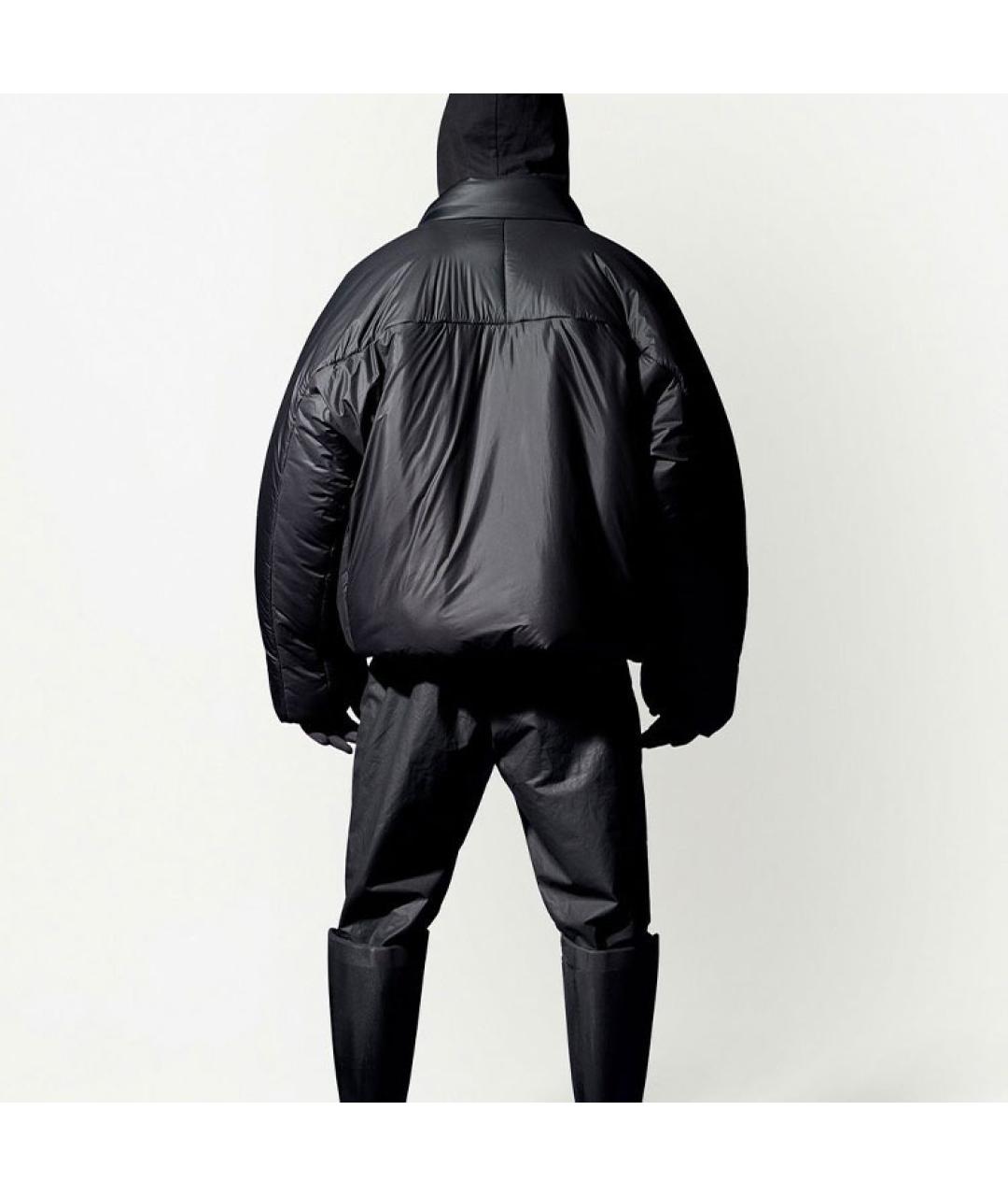 YEEZY Черный пуховик, фото 4
