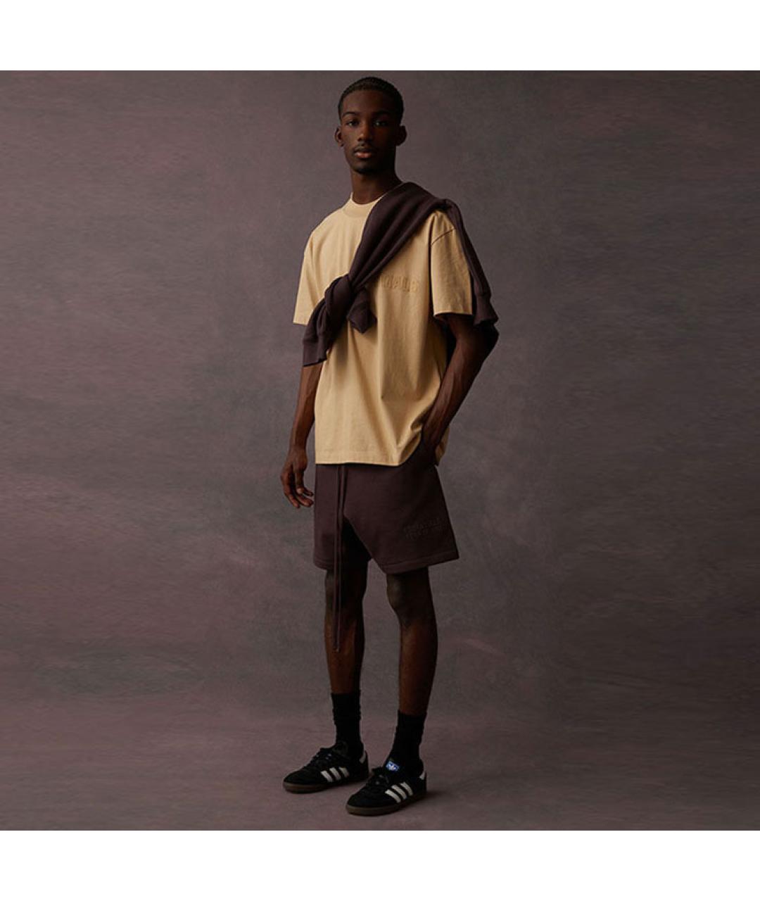 FEAR OF GOD ESSENTIALS Фиолетовые шорты, фото 6