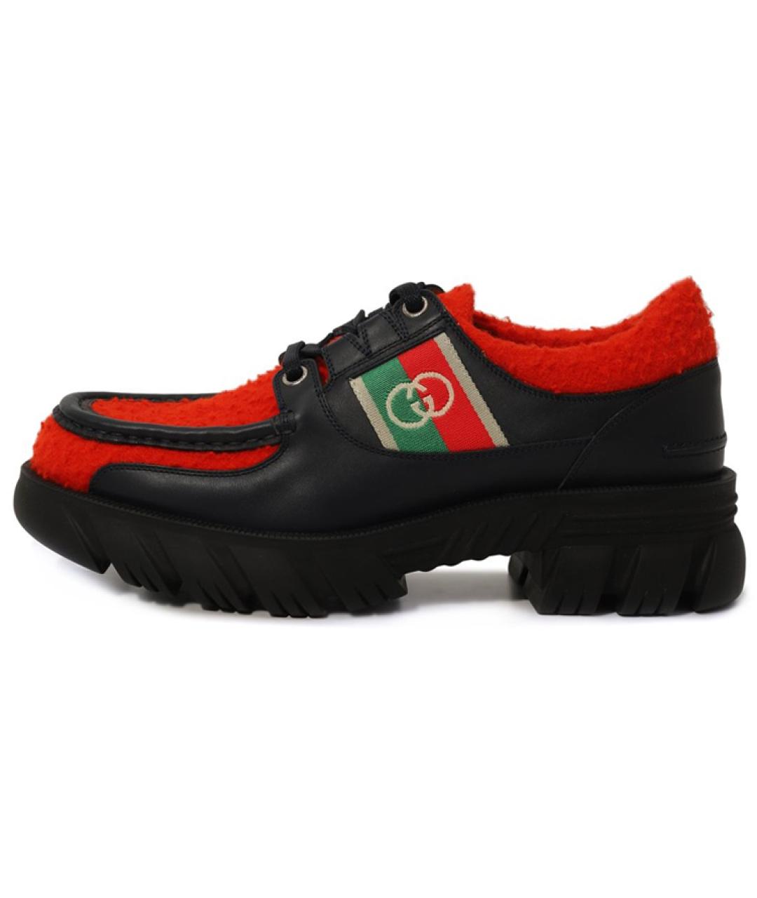 GUCCI Черные лоферы, фото 2