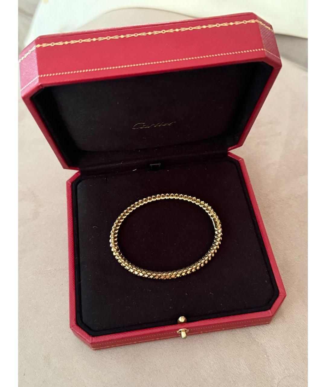 CARTIER Золотой браслет из желтого золота, фото 3