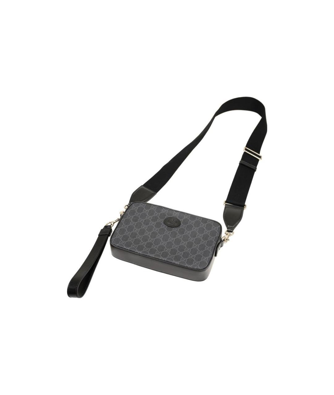 GUCCI Серая сумка на плечо, фото 4