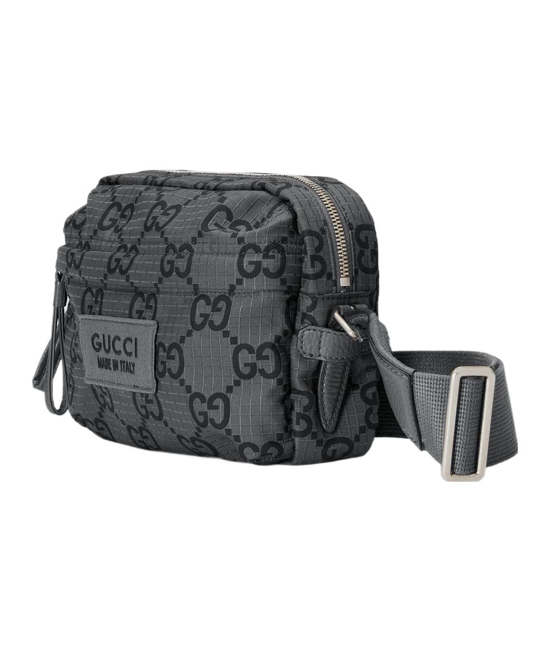 GUCCI Серая сумка на плечо, фото 2