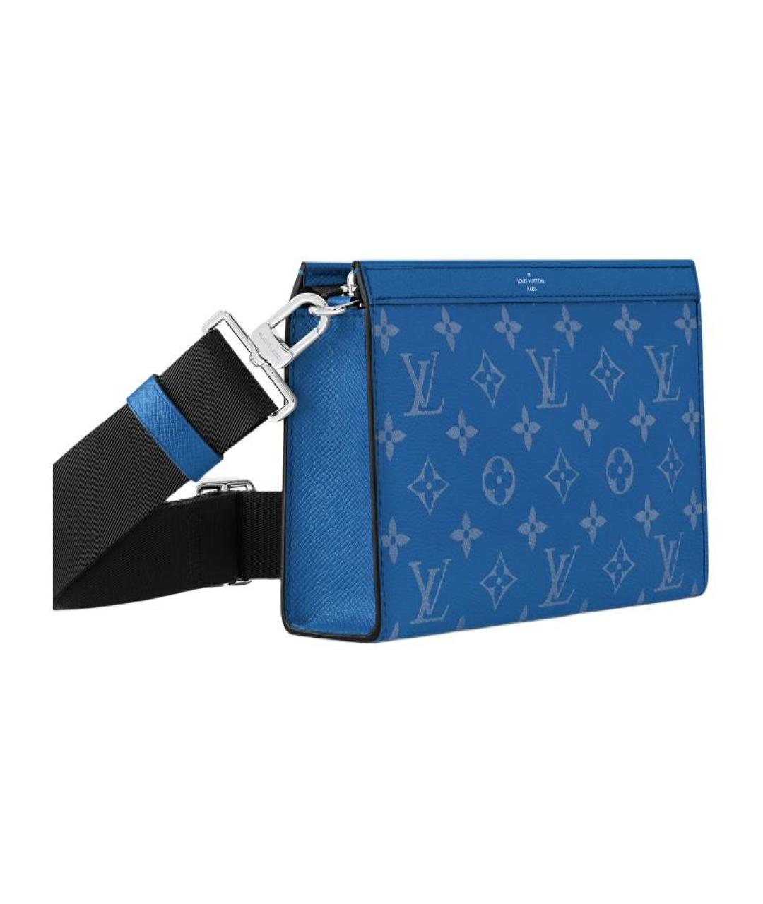 LOUIS VUITTON Синяя сумка на плечо, фото 2