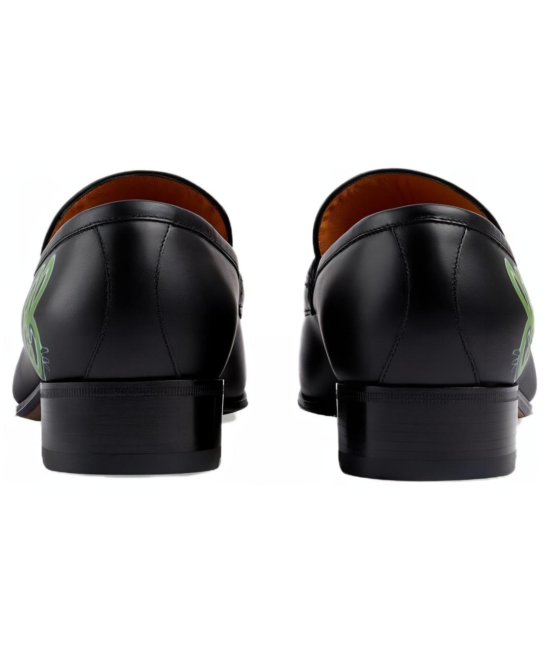 GUCCI Мульти кожаные лоферы, фото 4