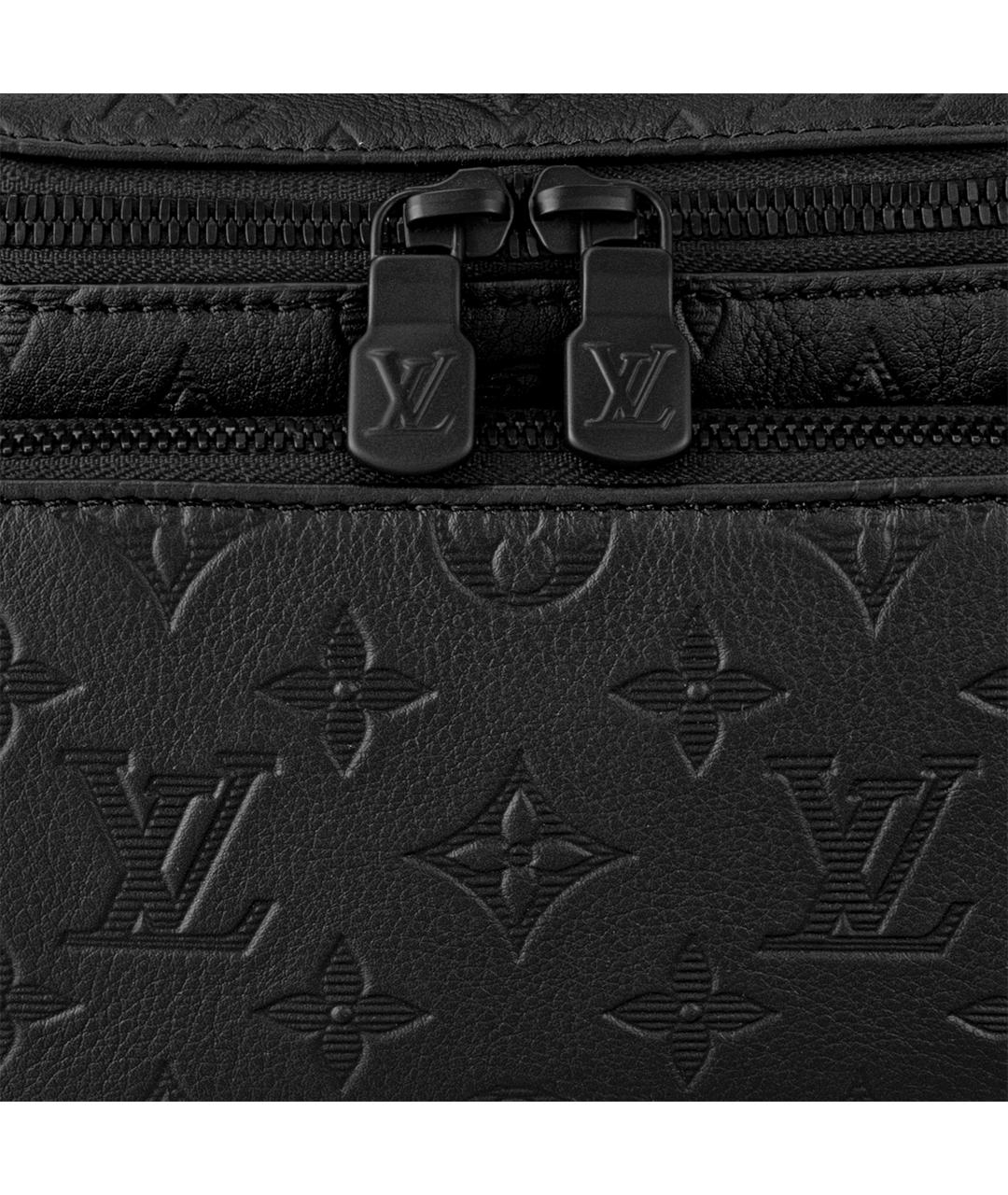 LOUIS VUITTON Черная поясная сумка, фото 5