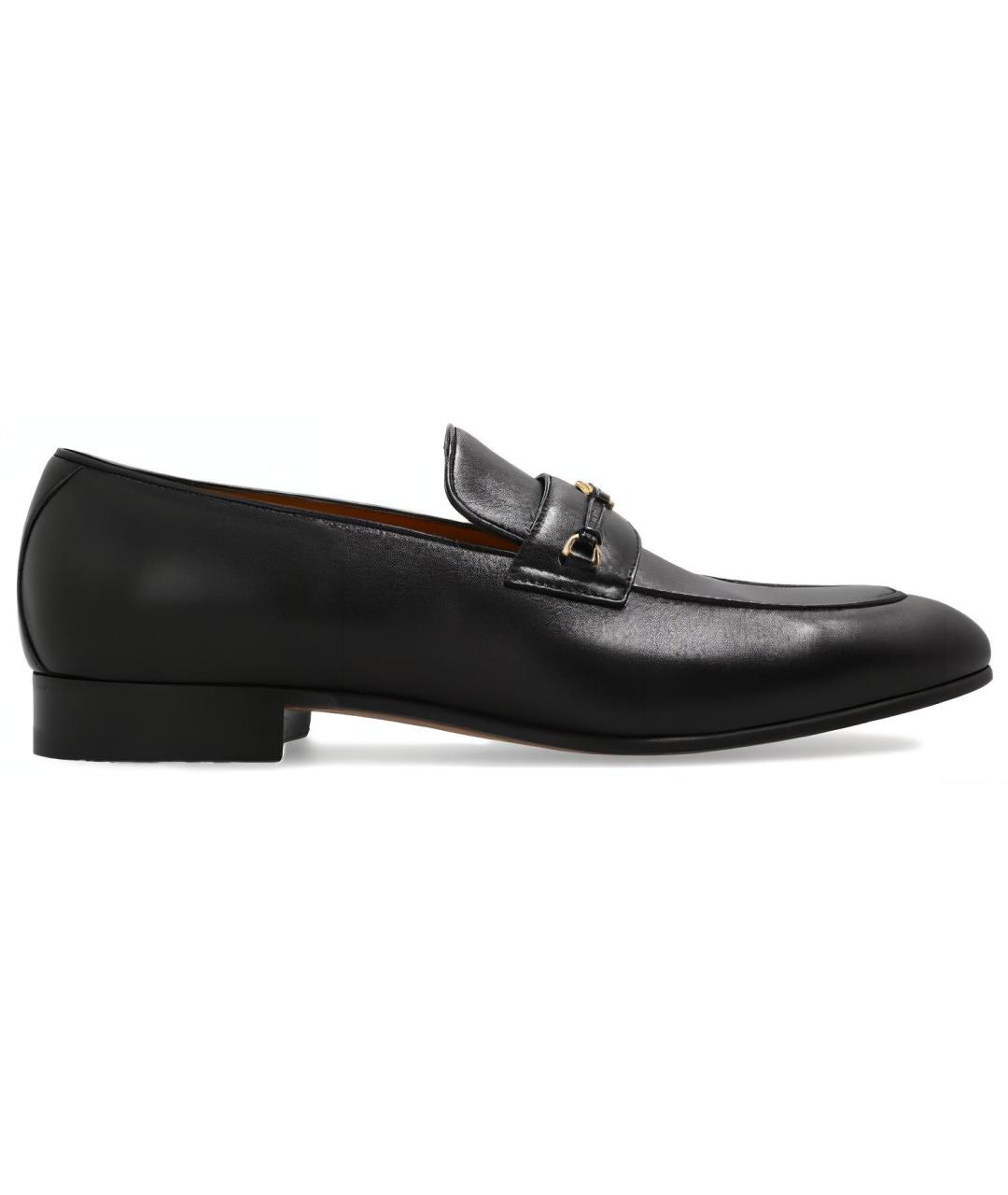 GUCCI Черные кожаные лоферы, фото 3
