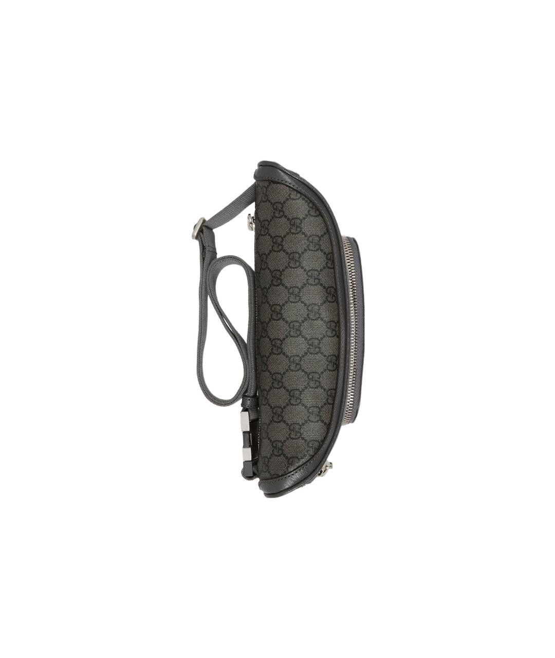 GUCCI Серая поясная сумка, фото 7