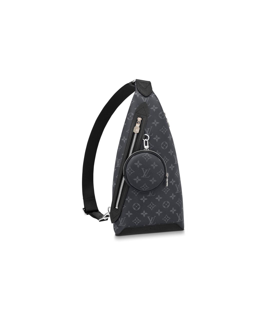 LOUIS VUITTON Серая барсетка, фото 1