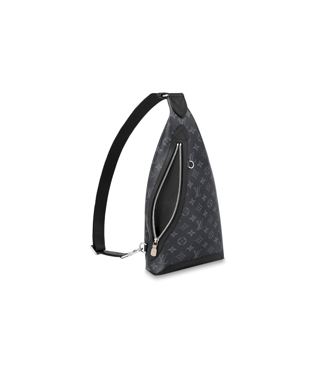 LOUIS VUITTON Серая барсетка, фото 3