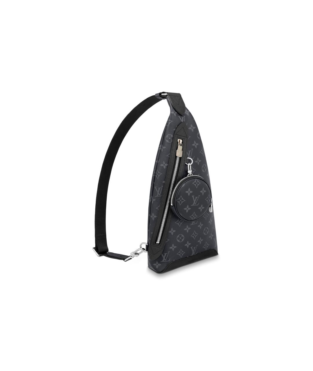 LOUIS VUITTON Серая барсетка, фото 2