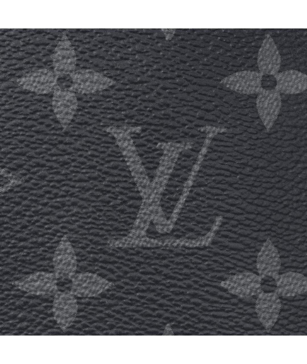 LOUIS VUITTON Серая барсетка, фото 5