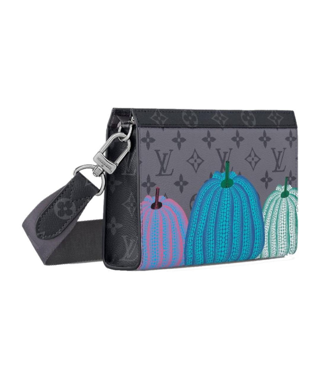 LOUIS VUITTON Синяя сумка на плечо, фото 2