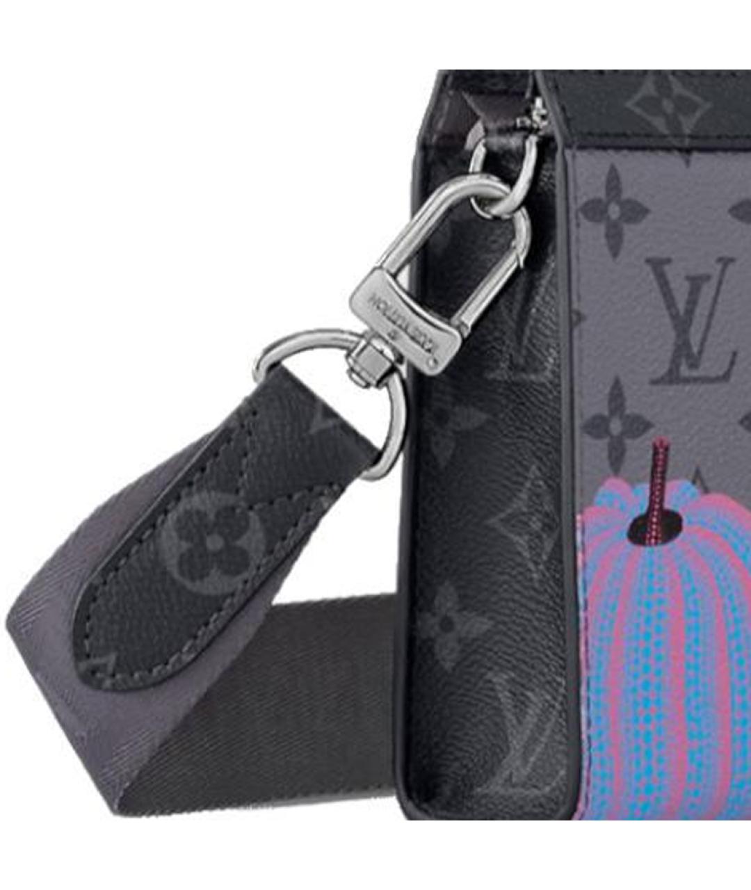 LOUIS VUITTON Синяя сумка на плечо, фото 5