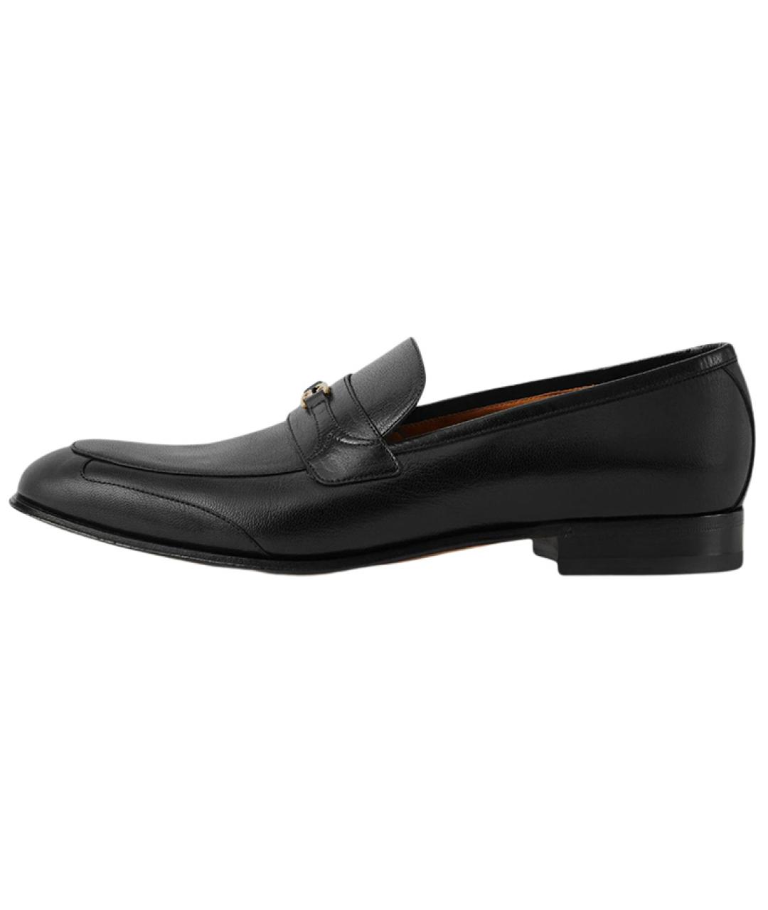 GUCCI Черные кожаные лоферы, фото 2