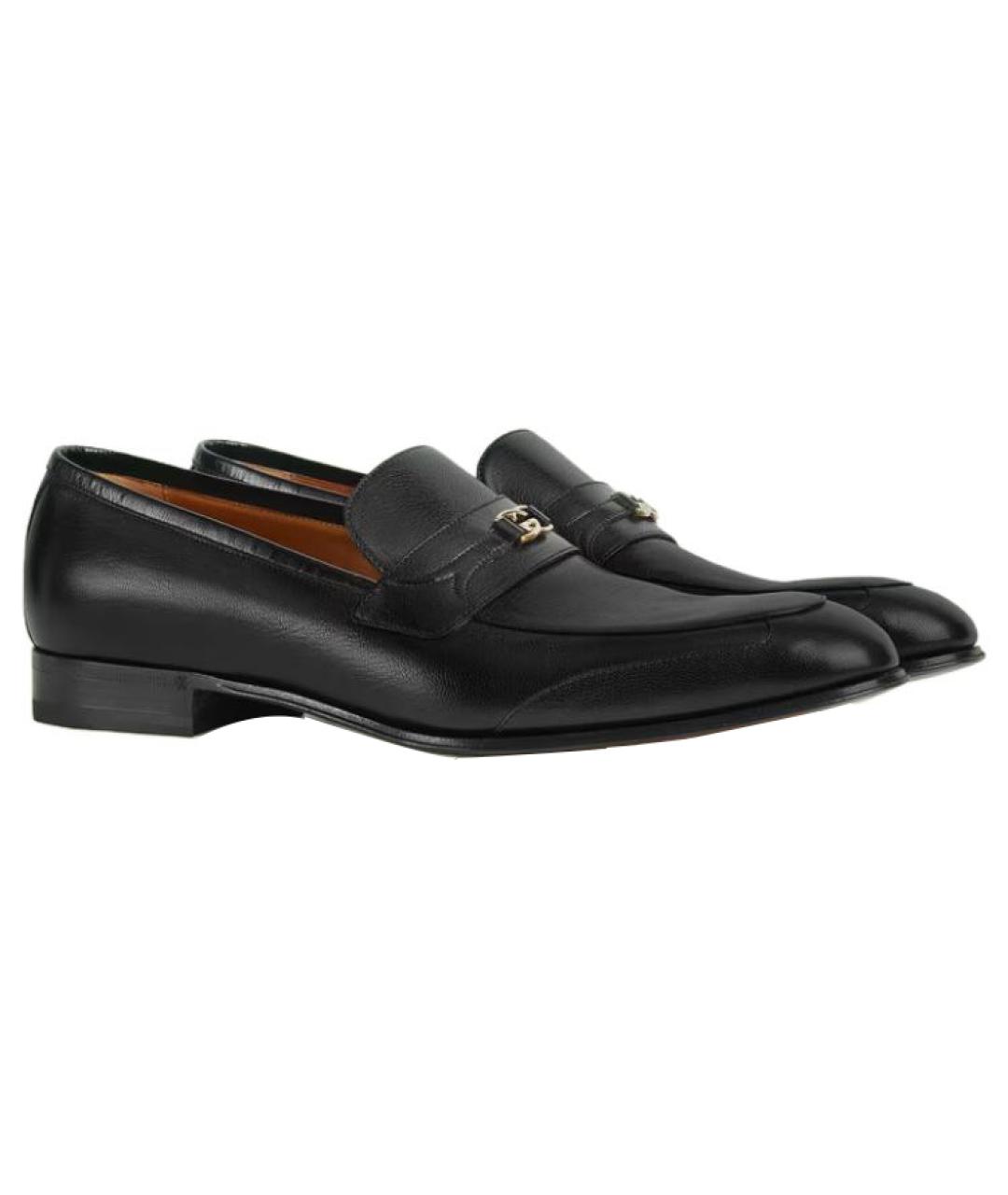 GUCCI Черные кожаные лоферы, фото 3
