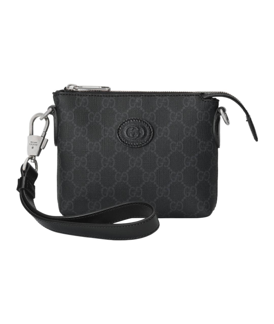 GUCCI Черная сумка на плечо, фото 2