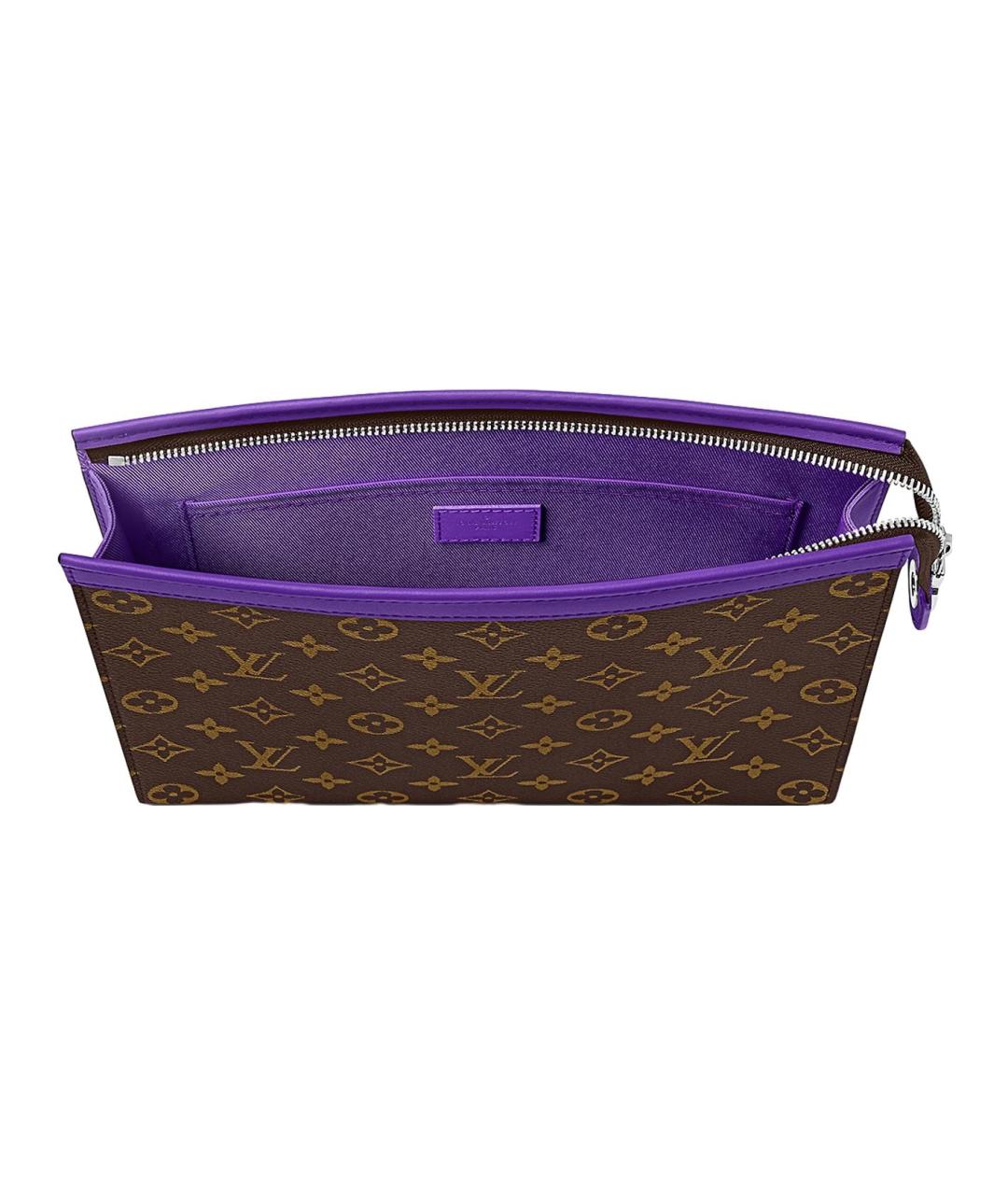 LOUIS VUITTON Коричневая папка для документов, фото 4