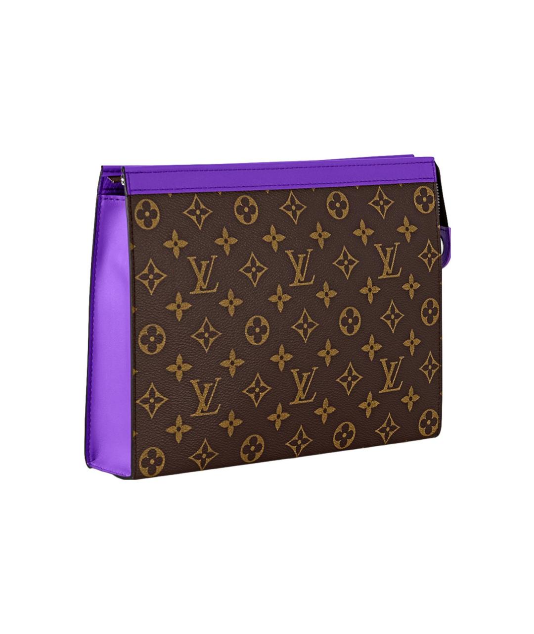 LOUIS VUITTON Коричневая папка для документов, фото 2
