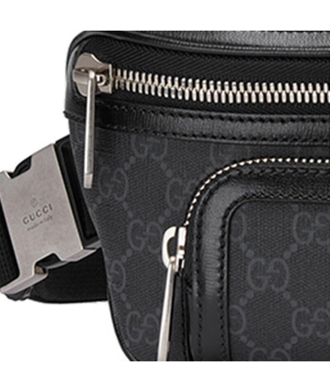 GUCCI Черная барсетка, фото 7