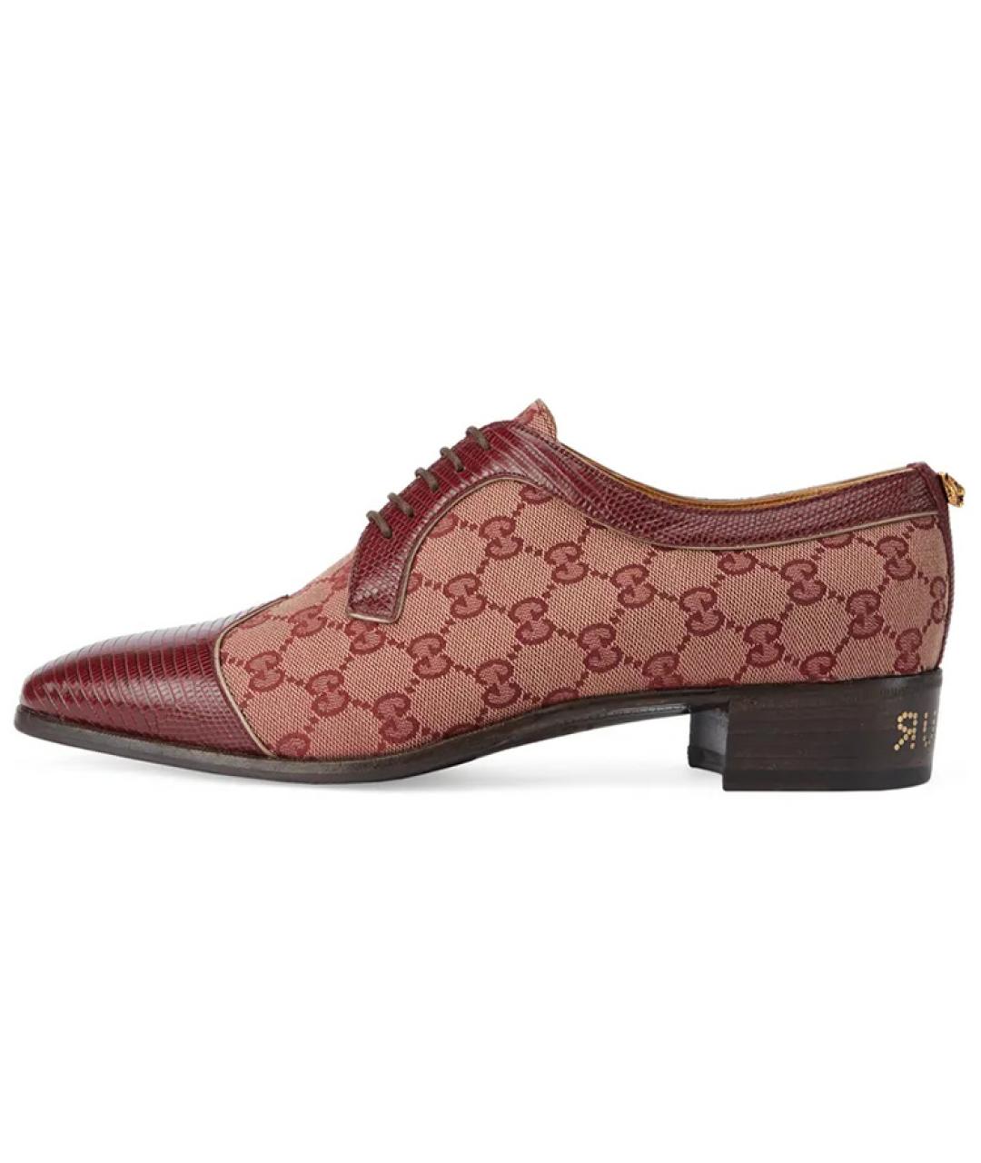 GUCCI Красные туфли, фото 4