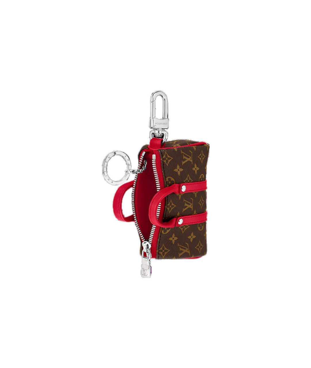 LOUIS VUITTON Красный брелок, фото 3