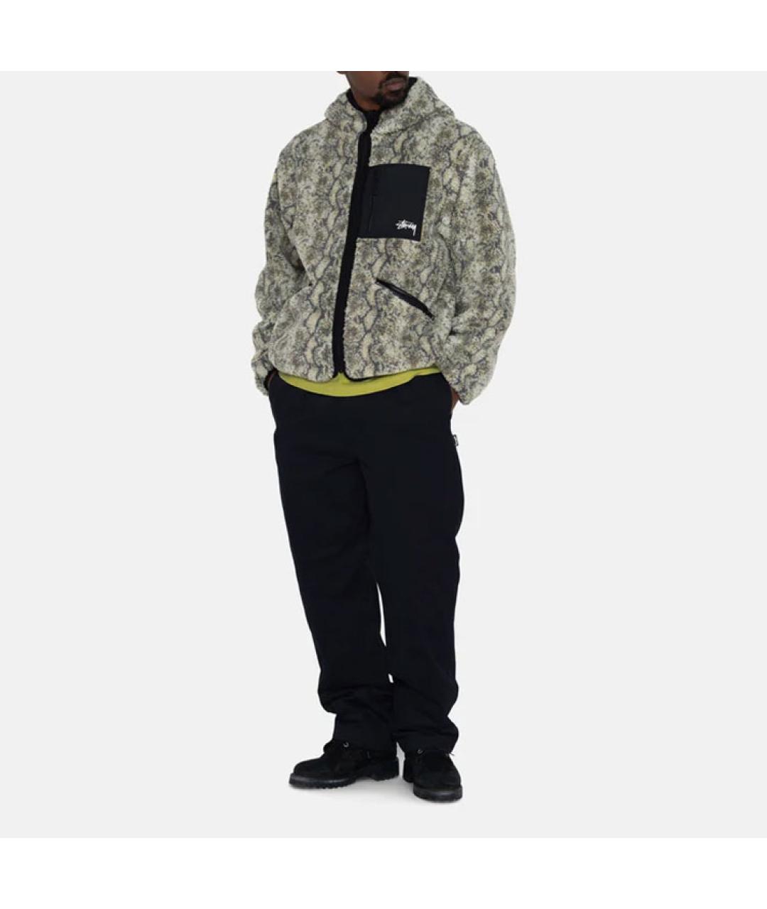 STUSSY Бежевая куртка, фото 3