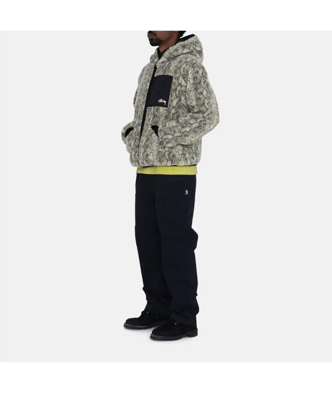 STUSSY Бежевая куртка, фото 5