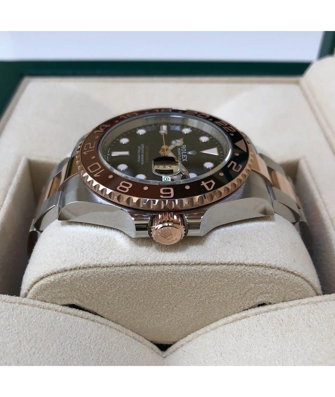 ROLEX Часы из розового золота, фото 4
