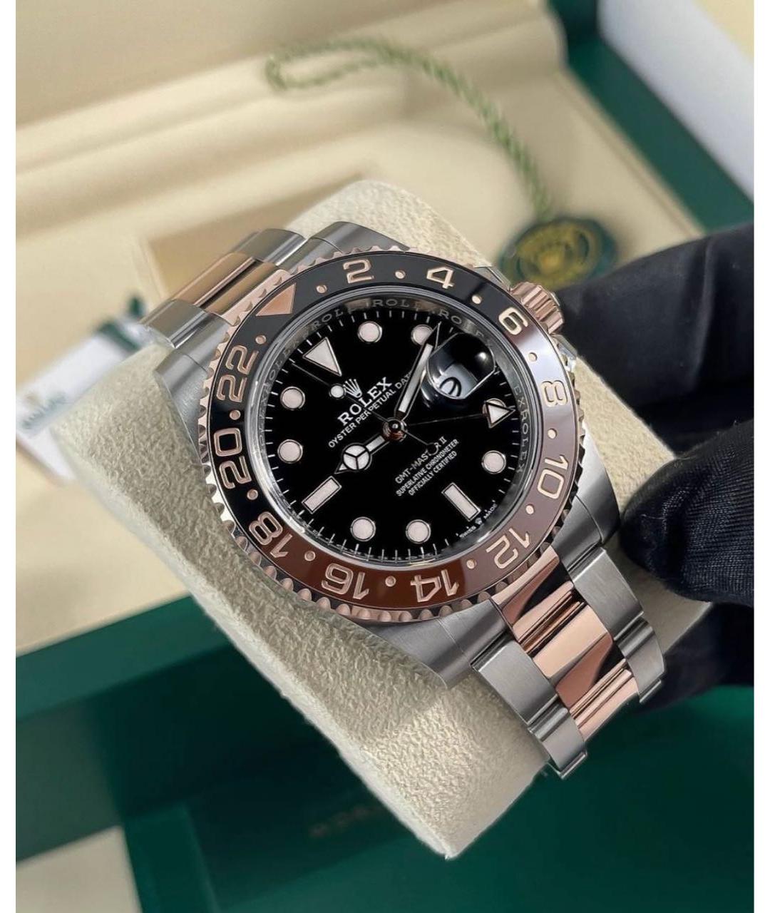 ROLEX Часы из розового золота, фото 6