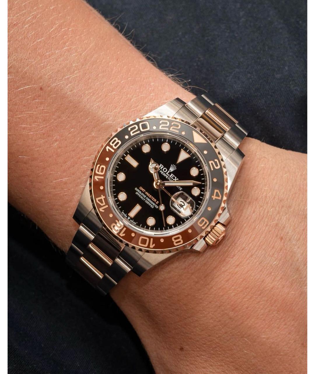 ROLEX Часы из розового золота, фото 7