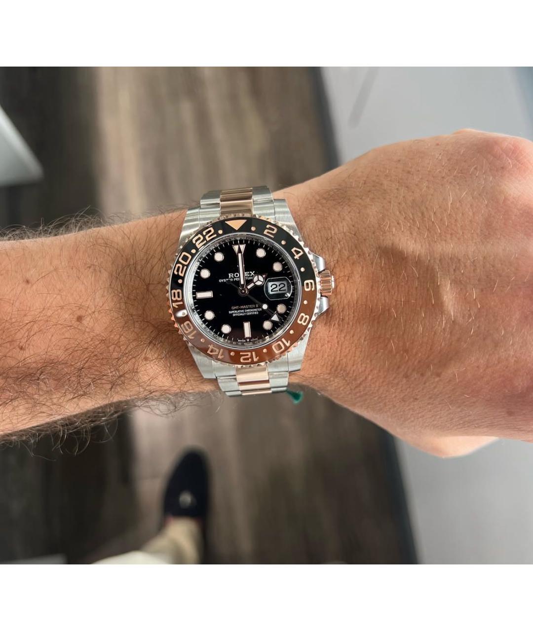 ROLEX Часы из розового золота, фото 8