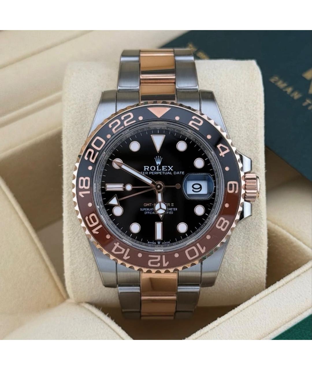 ROLEX Часы из розового золота, фото 2