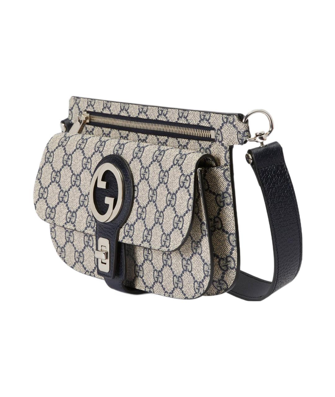 GUCCI Бежевая поясная сумка, фото 2