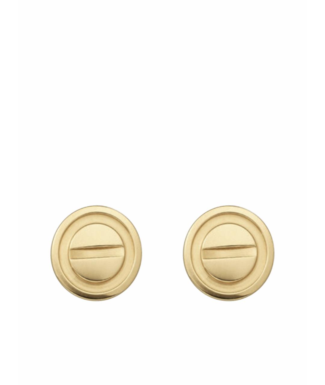 CARTIER Золотые серьги из желтого золота, фото 1