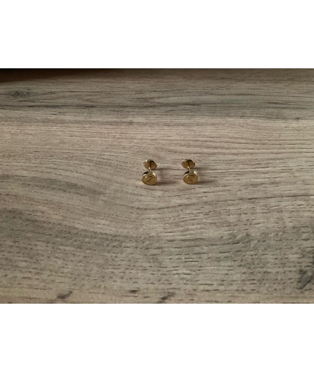 CARTIER Золотые серьги из желтого золота, фото 2