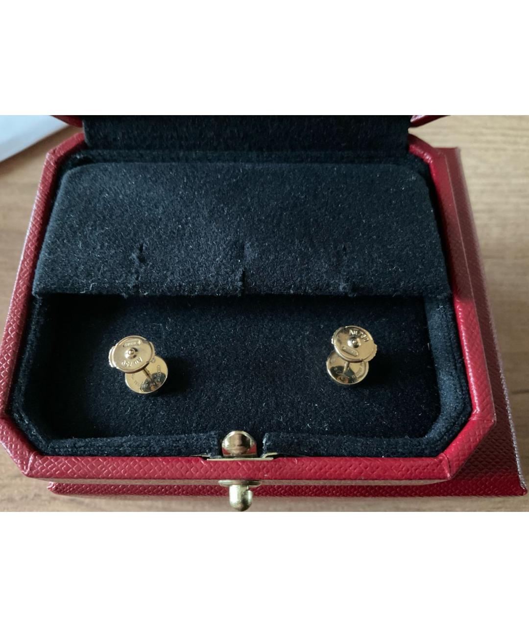 CARTIER Золотые серьги из желтого золота, фото 4