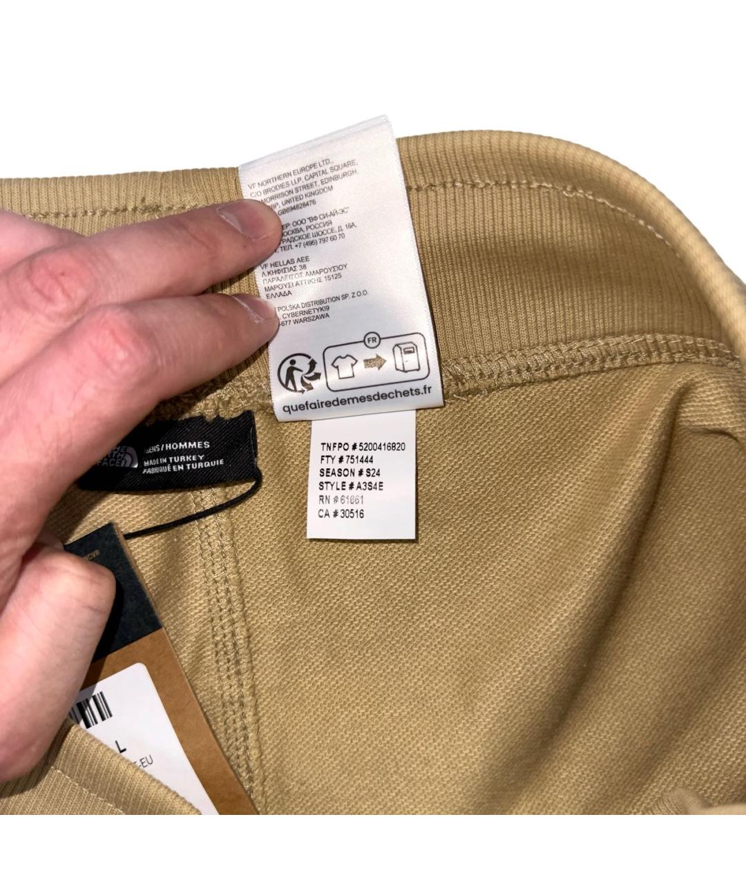 THE NORTH FACE Коричневые хлопковые шорты, фото 6