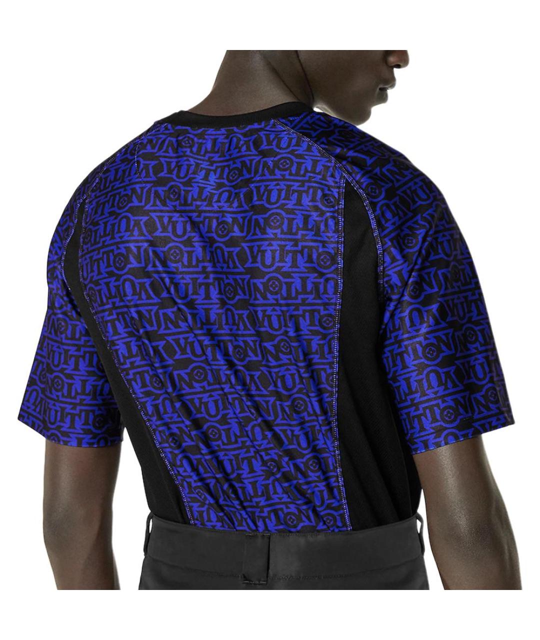 LOUIS VUITTON Синяя футболка, фото 4