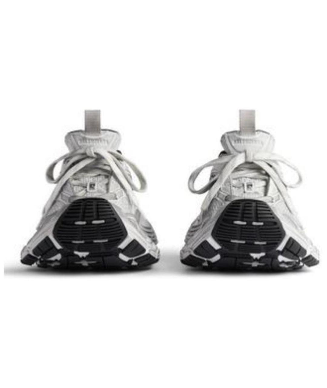 BALENCIAGA Серые низкие кроссовки / кеды, фото 4