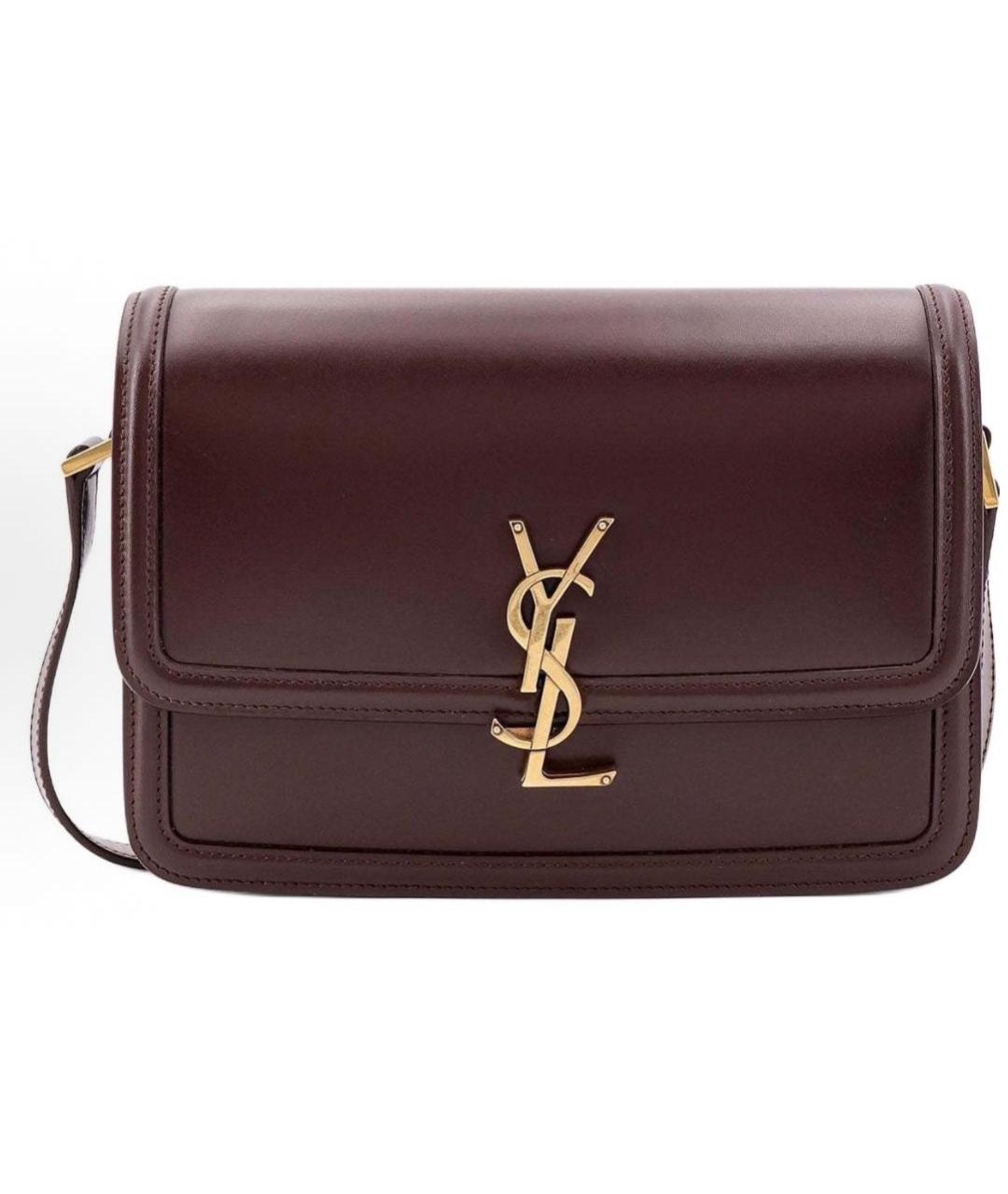SAINT LAURENT Сумка через плечо из лакированной кожи, фото 5
