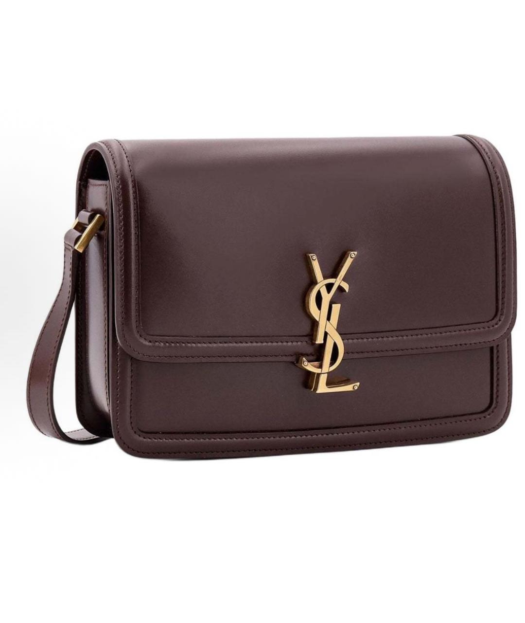 SAINT LAURENT Сумка через плечо из лакированной кожи, фото 2