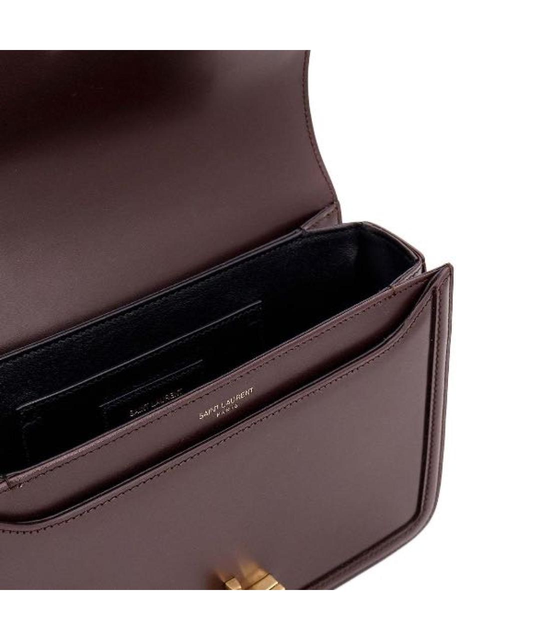 SAINT LAURENT Сумка через плечо из лакированной кожи, фото 4